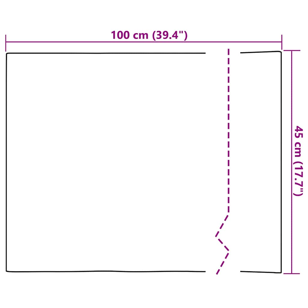 Selbstklebende Spiegel-Folie 45 x 100 cm 2 Stk. Silber PET