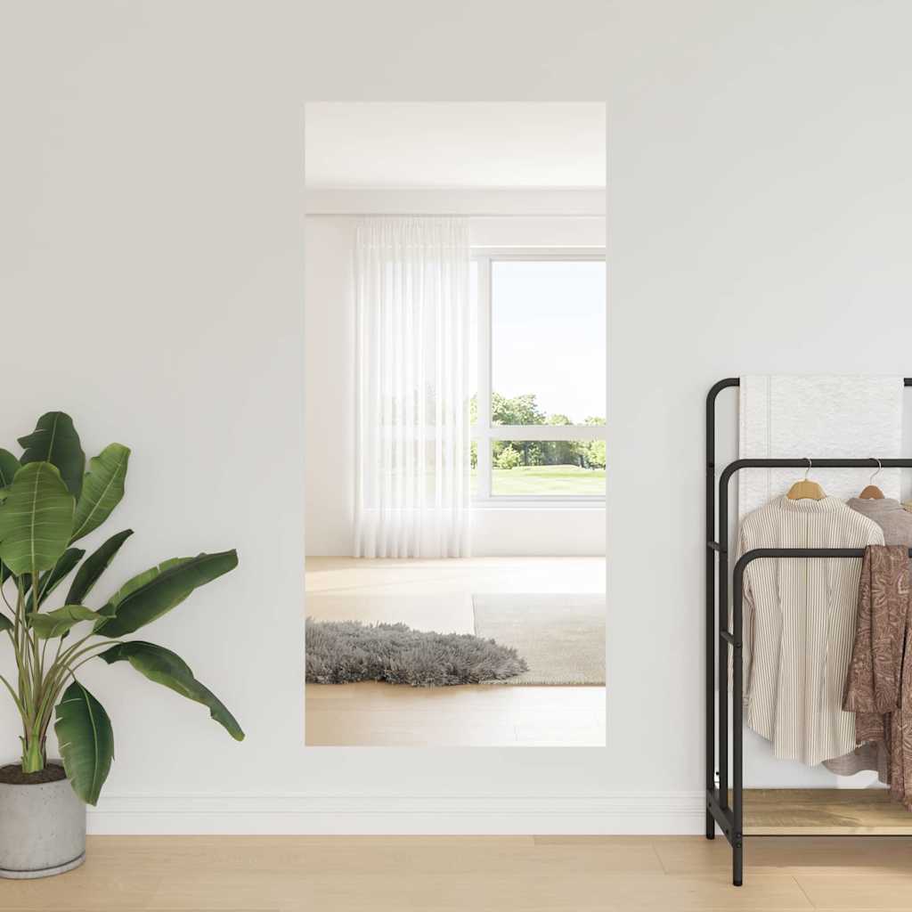 Selbstklebende Spiegel-Folie 60 x 100 cm 2 Stk. Silber PET