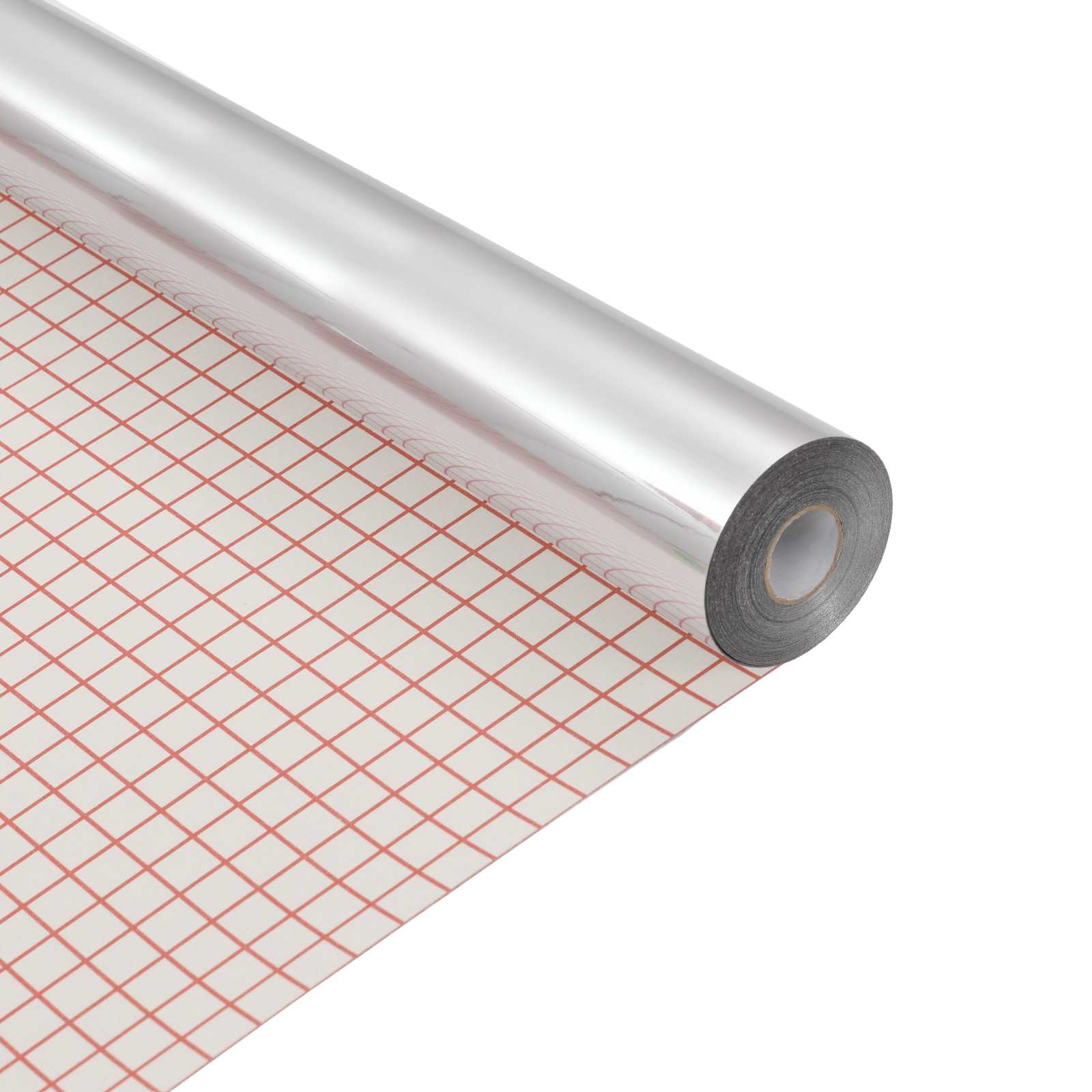 Selbstklebende Spiegel-Folie 60 x 100 cm 2 Stk. Silber PET