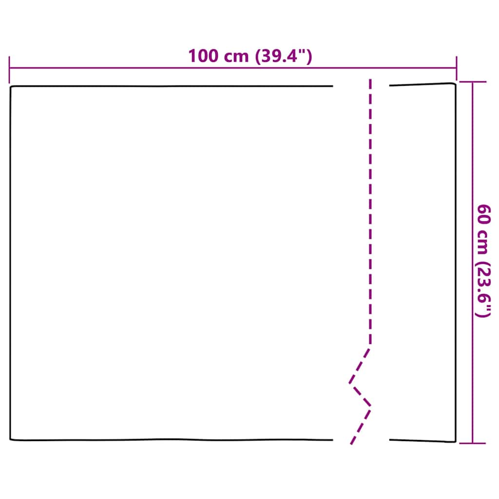 Selbstklebende Spiegel-Folie 60 x 100 cm 2 Stk. Silber PET