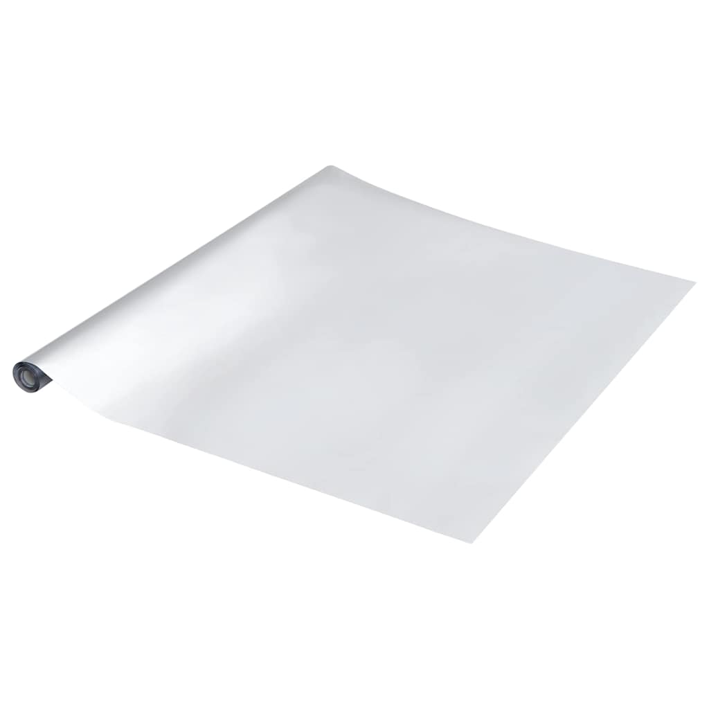 Möbelaufkleber Silber 90 x 500 cm Kunststoff