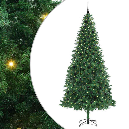 Künstlicher Weihnachtsbaum mit 300 LEDs mit Ständer Grün 300 cm