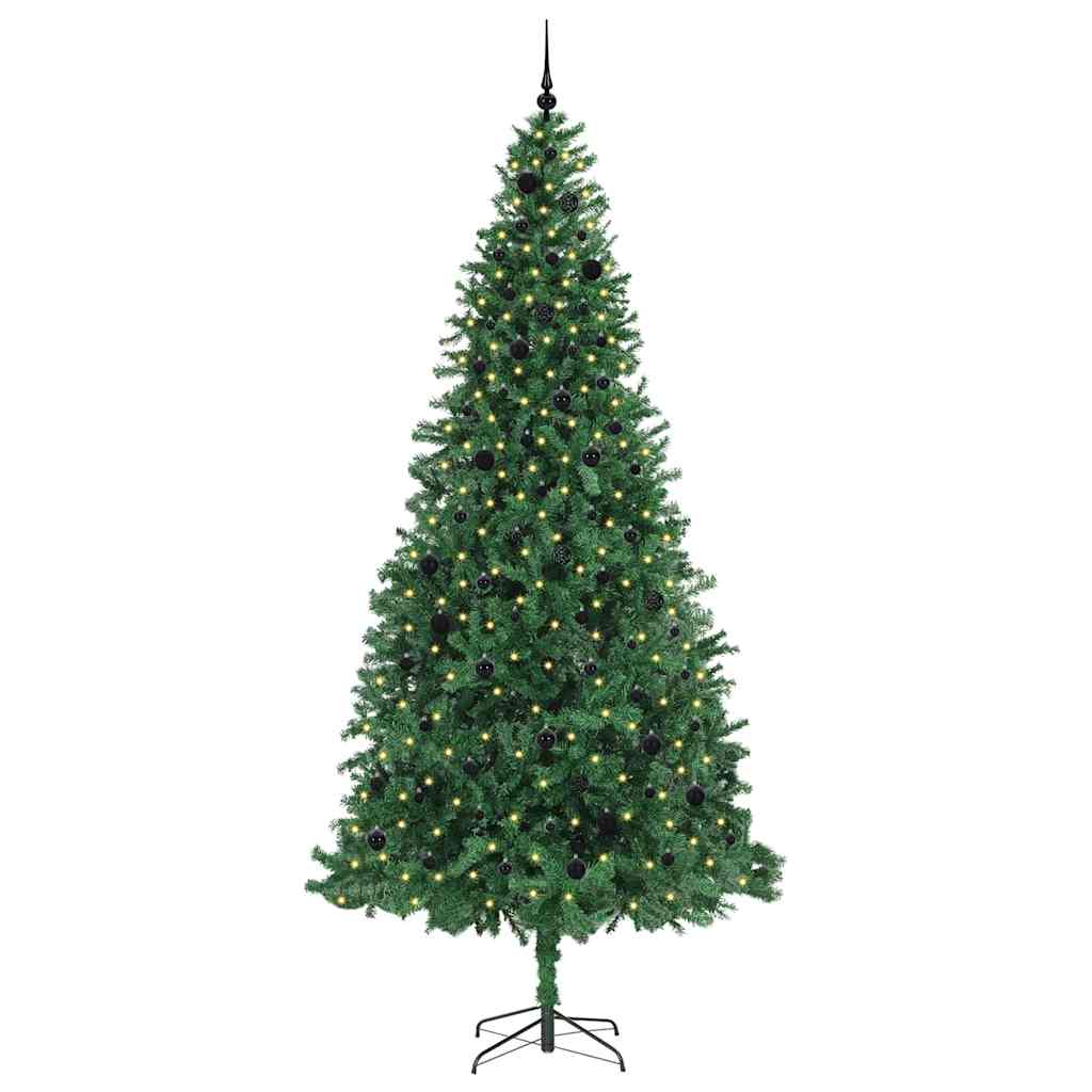 Künstlicher Weihnachtsbaum mit 300 LEDs mit Ständer Grün 300 cm