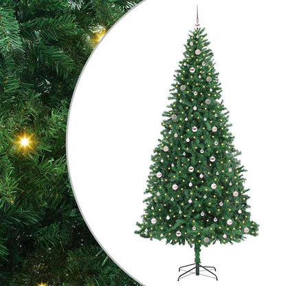 Künstlicher Weihnachtsbaum mit 300 LEDs mit Ständer Grün 300 cm