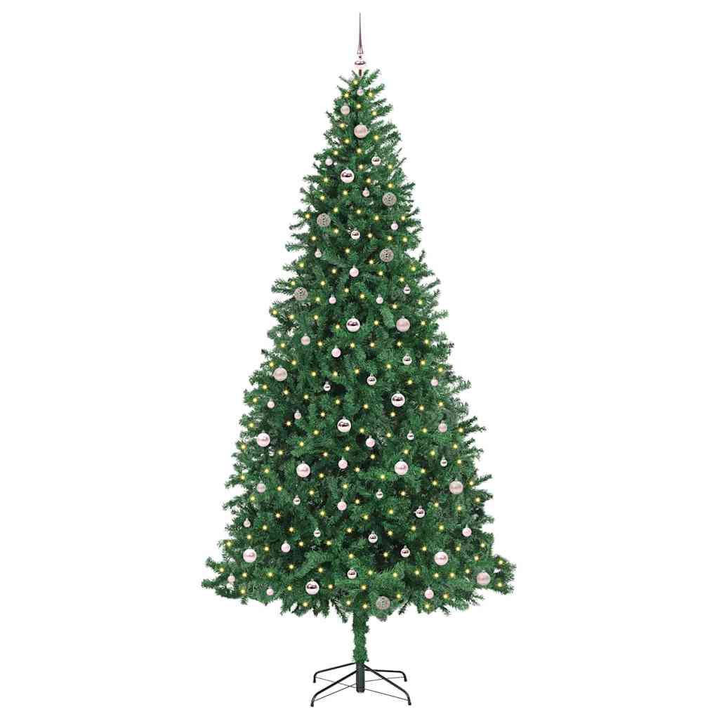 Künstlicher Weihnachtsbaum mit 300 LEDs mit Ständer Grün 300 cm