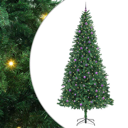 Künstlicher Weihnachtsbaum mit 300 LEDs mit Ständer Grün 300 cm