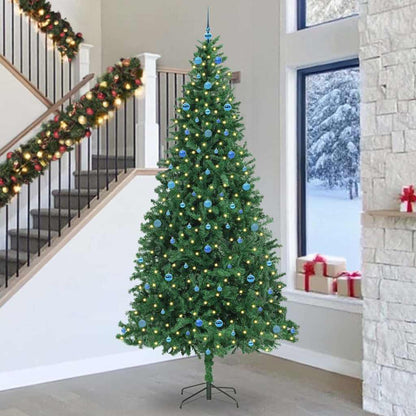 Künstlicher Weihnachtsbaum mit 300 LEDs mit Ständer Grün 300 cm
