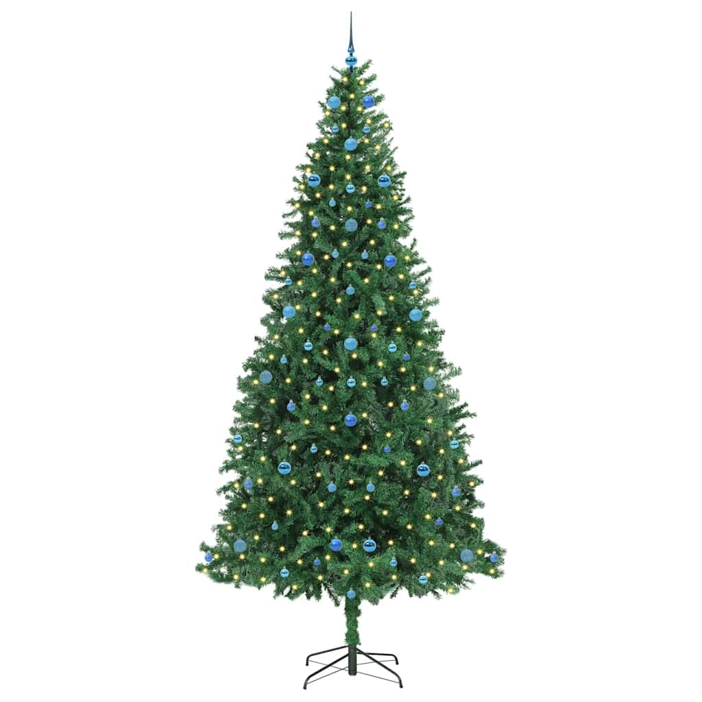 Künstlicher Weihnachtsbaum mit 300 LEDs mit Ständer Grün 300 cm