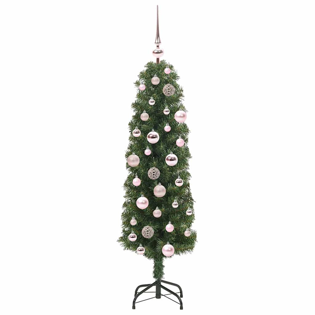 Künstlicher Weihnachtsbaum mit 150 LEDs mit Ständer Grün 120 cm