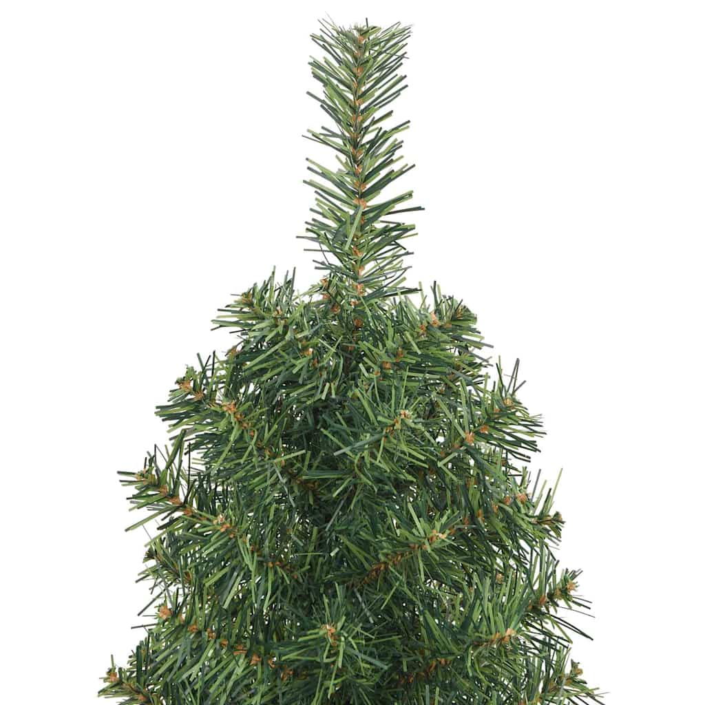 Künstlicher Weihnachtsbaum mit 150 LEDs mit Ständer Grün 120 cm