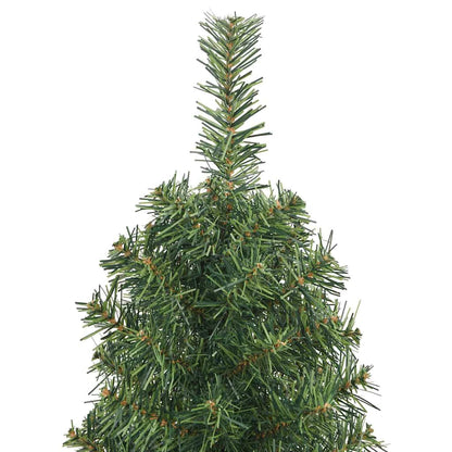 Künstlicher Weihnachtsbaum mit 150 LEDs mit Ständer Grün 120 cm