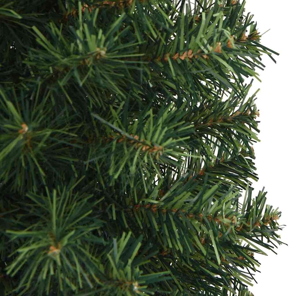 Künstlicher Weihnachtsbaum mit 150 LEDs mit Ständer Grün 150 cm