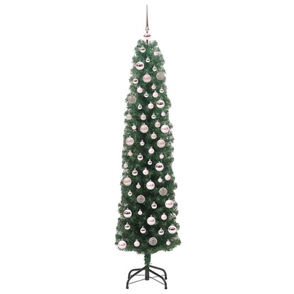 Künstlicher Weihnachtsbaum mit 300 LEDs mit Ständer Grün 180 cm