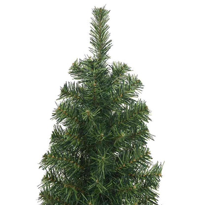 Künstlicher Weihnachtsbaum mit 300 LEDs mit Ständer Grün 180 cm