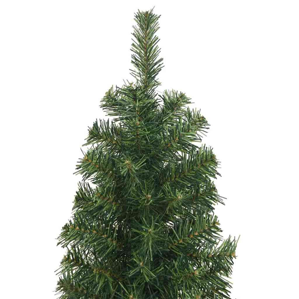 Künstlicher Weihnachtsbaum mit LED-Beleuchtung Grün 210 cm