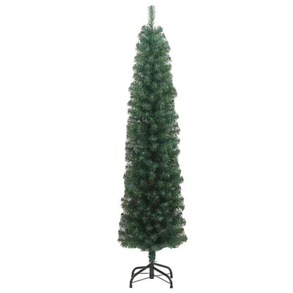 Künstlicher Weihnachtsbaum mit LED-Beleuchtung Grün 240 cm