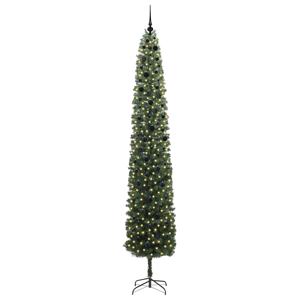 Künstlicher Weihnachtsbaum mit 300 LEDs mit Ständer Grün 300 cm