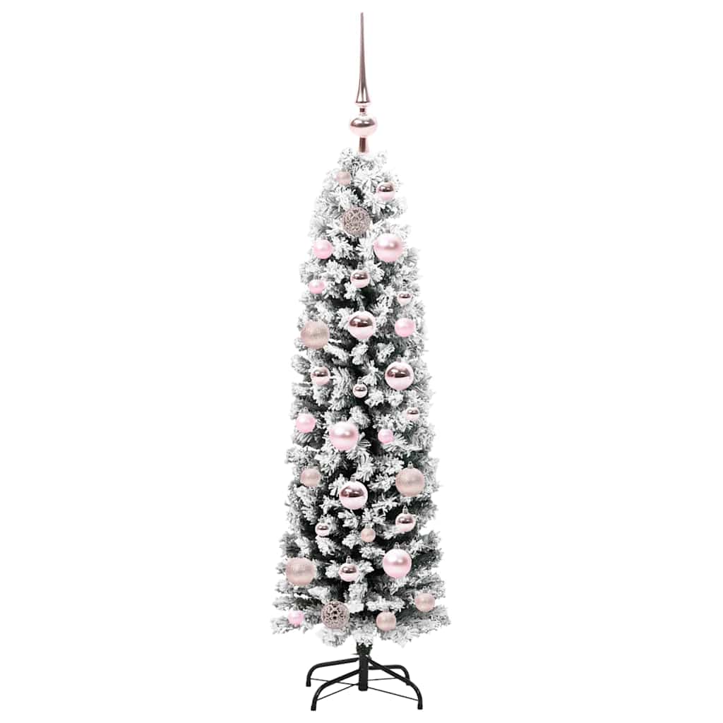 Künstlicher Weihnachtsbaum mit 150 LEDs mit Ständer Grün 120 cm