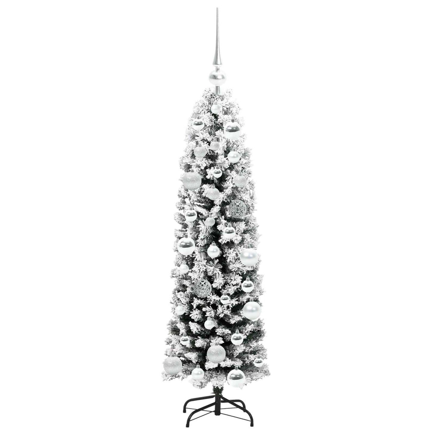 Künstlicher Weihnachtsbaum mit 150 LEDs mit Ständer Grün 120 cm