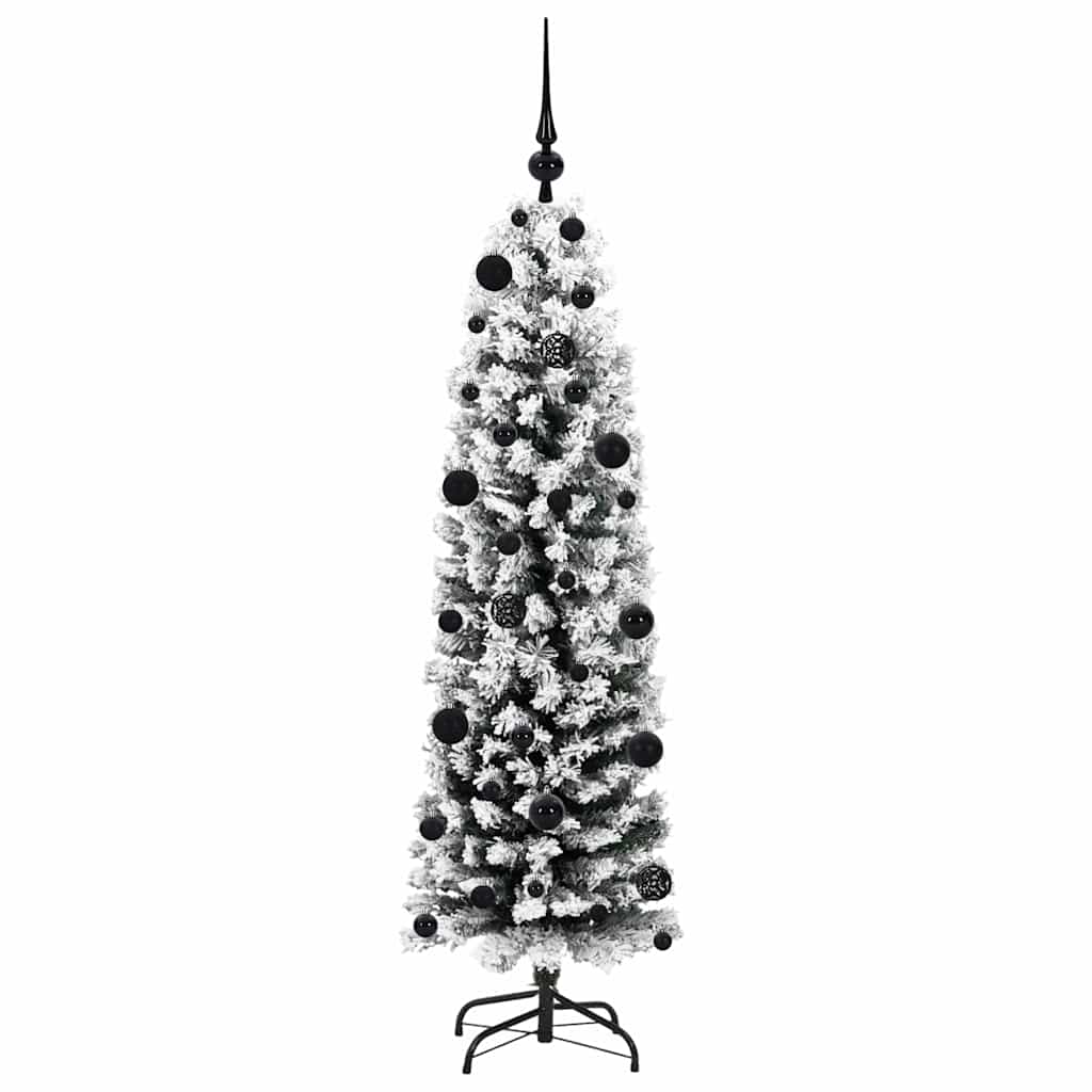 Künstlicher Weihnachtsbaum mit 150 LEDs mit Ständer Grün 150 cm