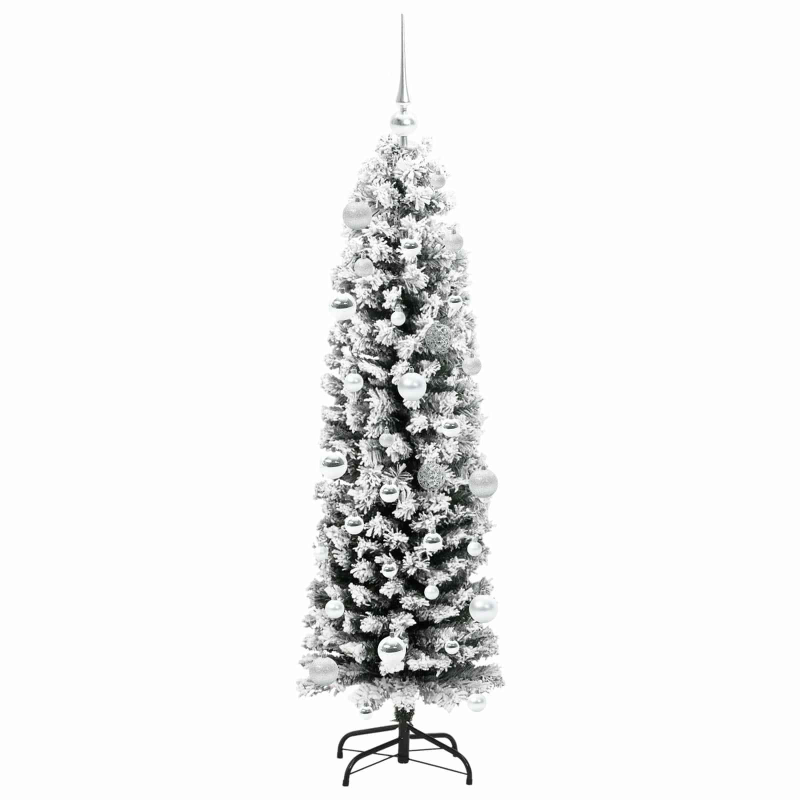 Künstlicher Weihnachtsbaum mit 150 LEDs mit Ständer Grün 150 cm