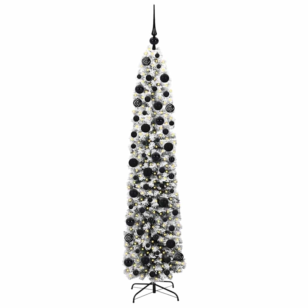 Künstlicher Weihnachtsbaum mit 300 LEDs mit Ständer Grün 180 cm