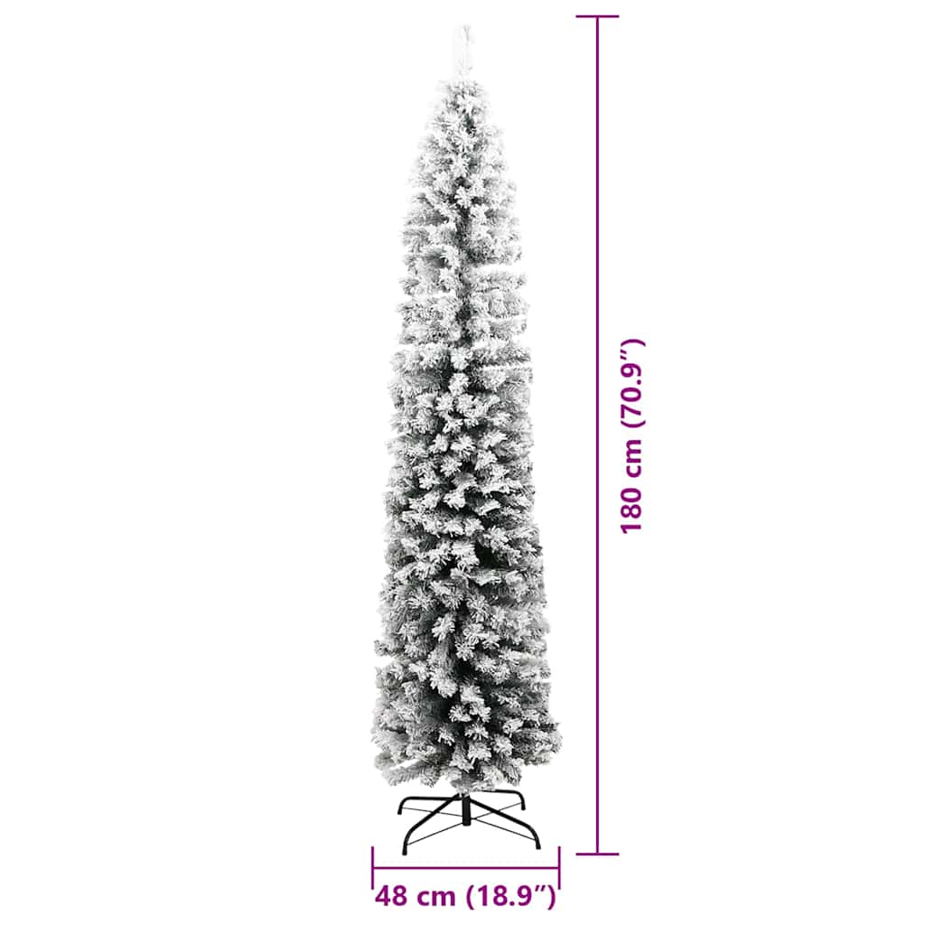 Künstlicher Weihnachtsbaum mit 300 LEDs mit Ständer Grün 180 cm
