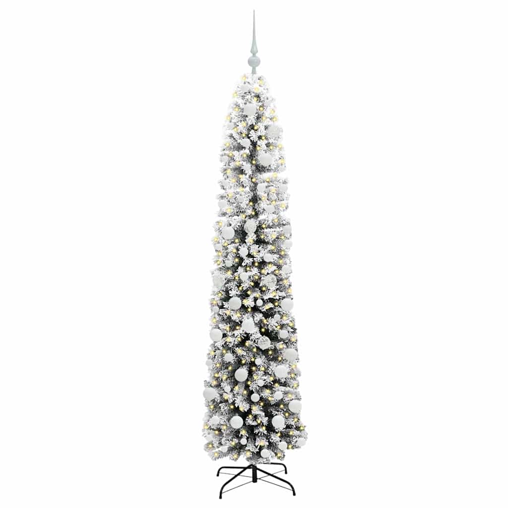 Künstlicher Weihnachtsbaum mit 300 LEDs mit Ständer Grün 180 cm