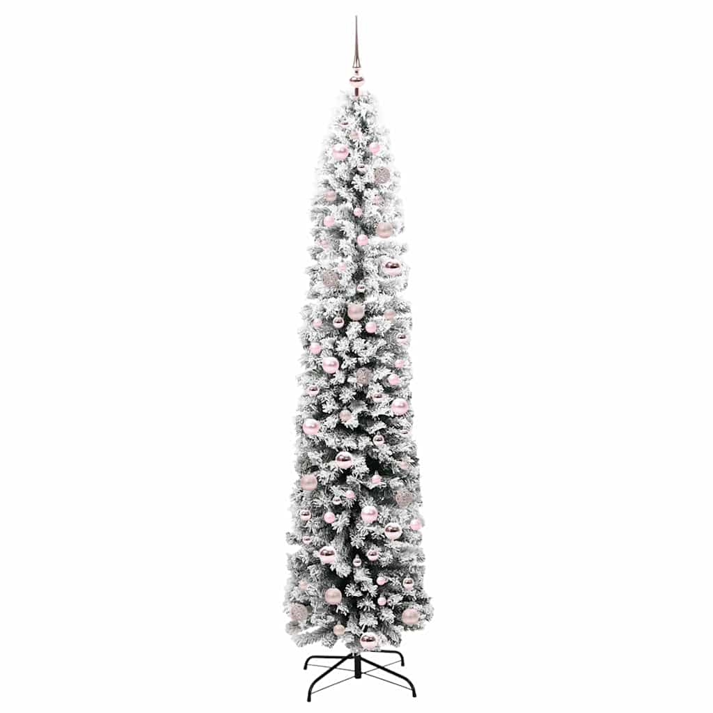 Künstlicher Weihnachtsbaum mit 300 LEDs mit Ständer Grün 210 cm