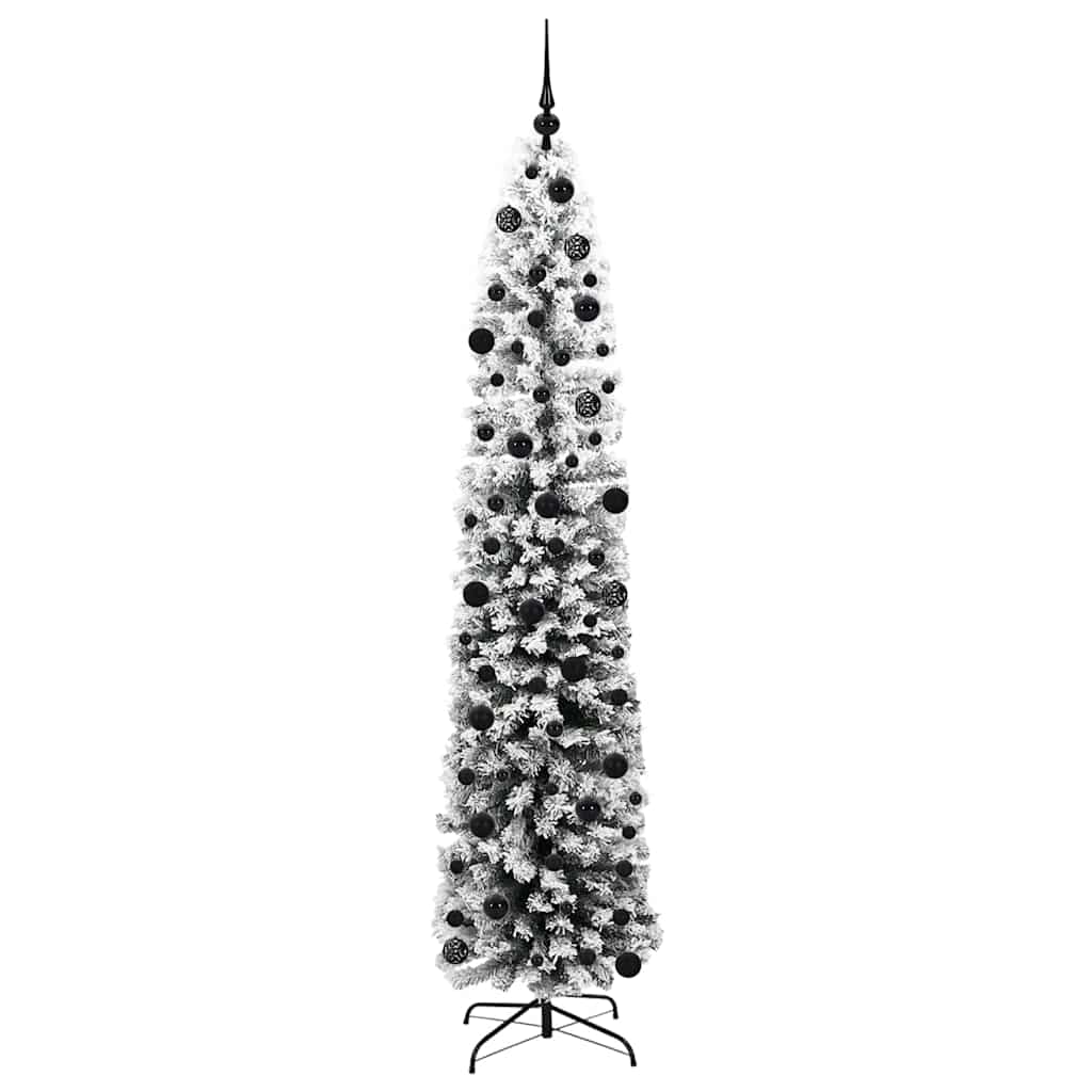 Künstlicher Weihnachtsbaum mit 300 LEDs mit Ständer Grün 240 cm