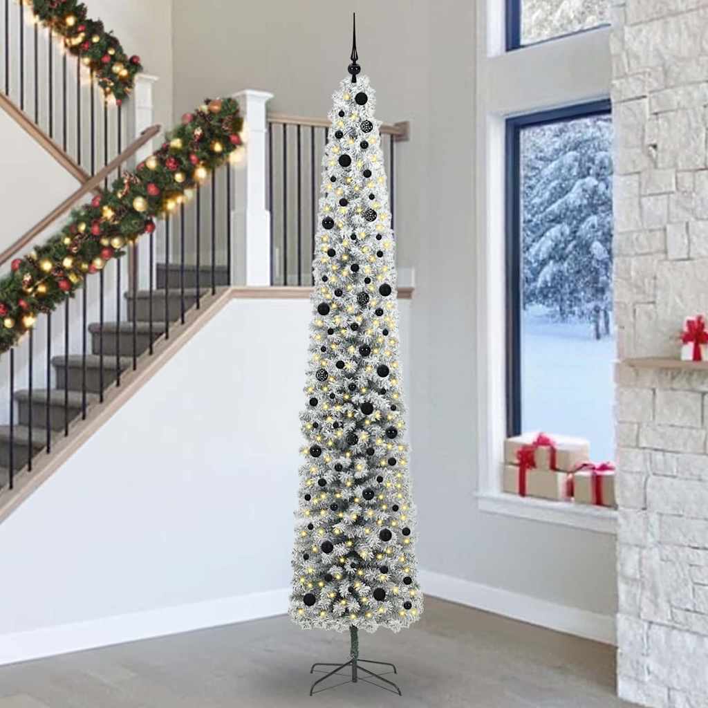 Künstlicher Weihnachtsbaum mit 300 LEDs mit Ständer Grün 300 cm