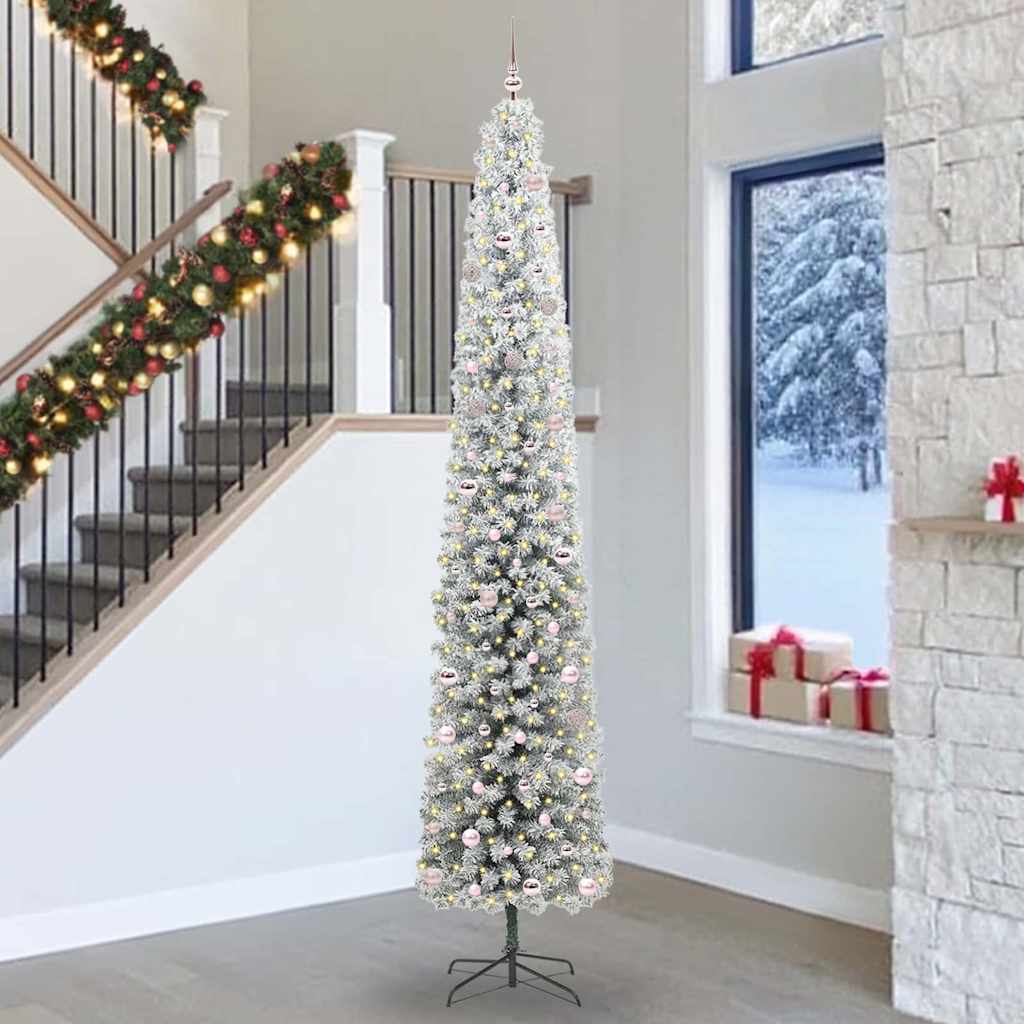 Künstlicher Weihnachtsbaum mit 300 LEDs mit Ständer Grün 300 cm