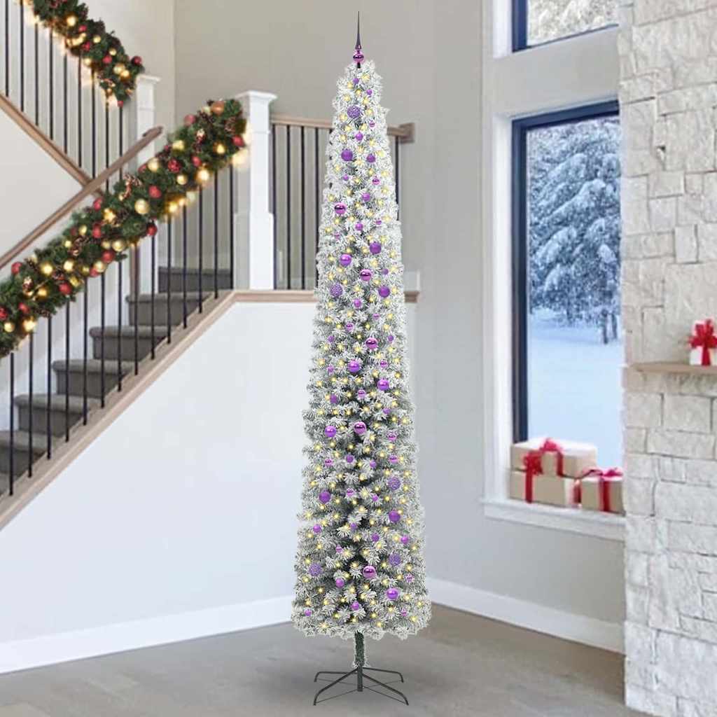 Künstlicher Weihnachtsbaum mit 300 LEDs mit Ständer Grün 300 cm
