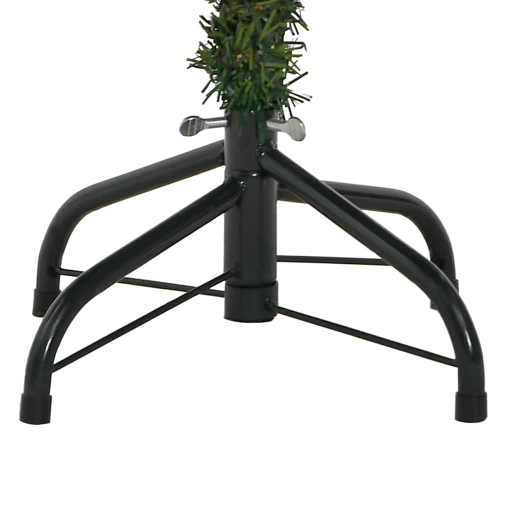 Künstlicher klappbarer Weihnachtsbaum mit Tannenzapfen 150 cm