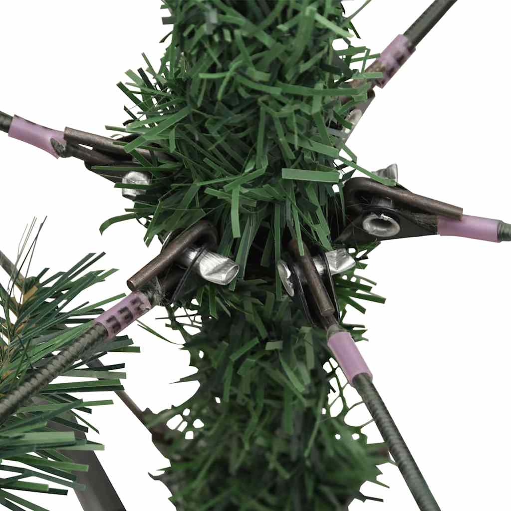 Künstlicher klappbarer Weihnachtsbaum mit Tannenzapfen 150 cm