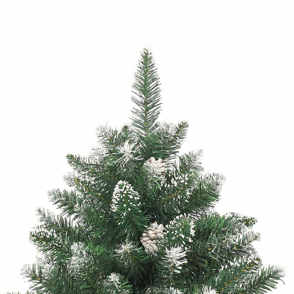 Künstlicher Weihnachtsbaum mit 300 LEDs mit Ständer Grün 180 cm