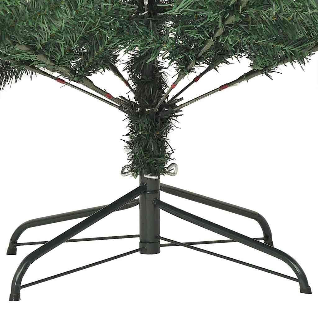 Künstlicher Weihnachtsbaum mit 300 LEDs mit Ständer Grün 180 cm
