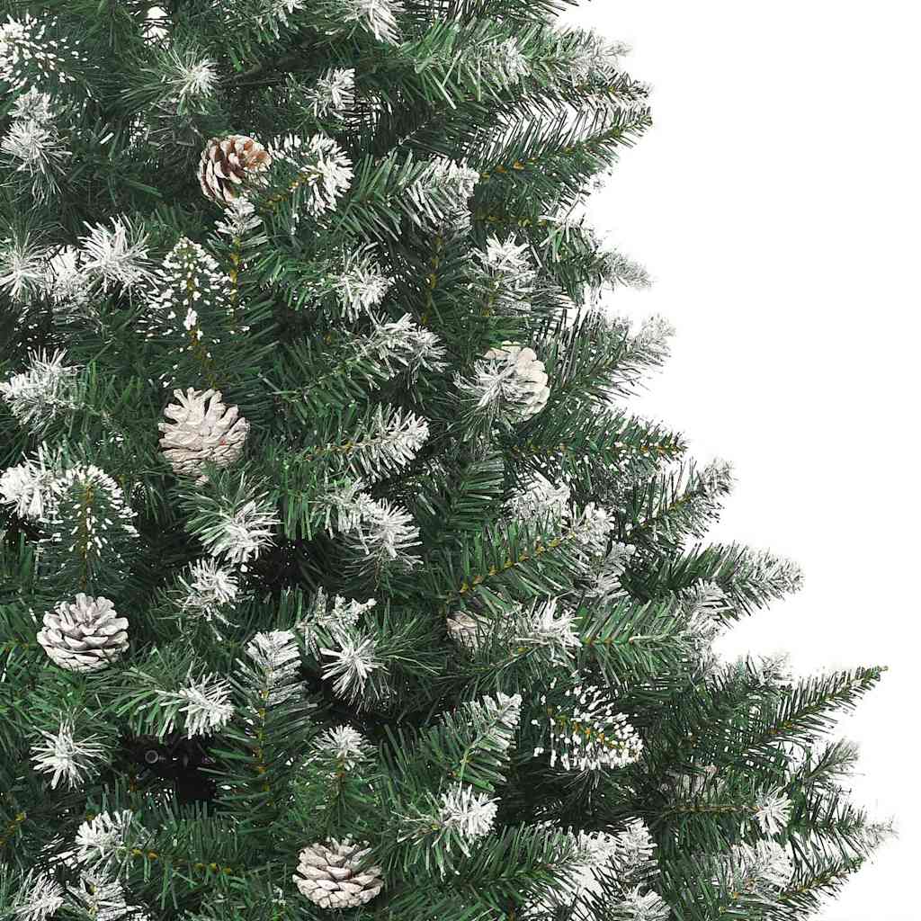 Künstlicher Weihnachtsbaum mit 300 LEDs mit Ständer Grün 210 cm