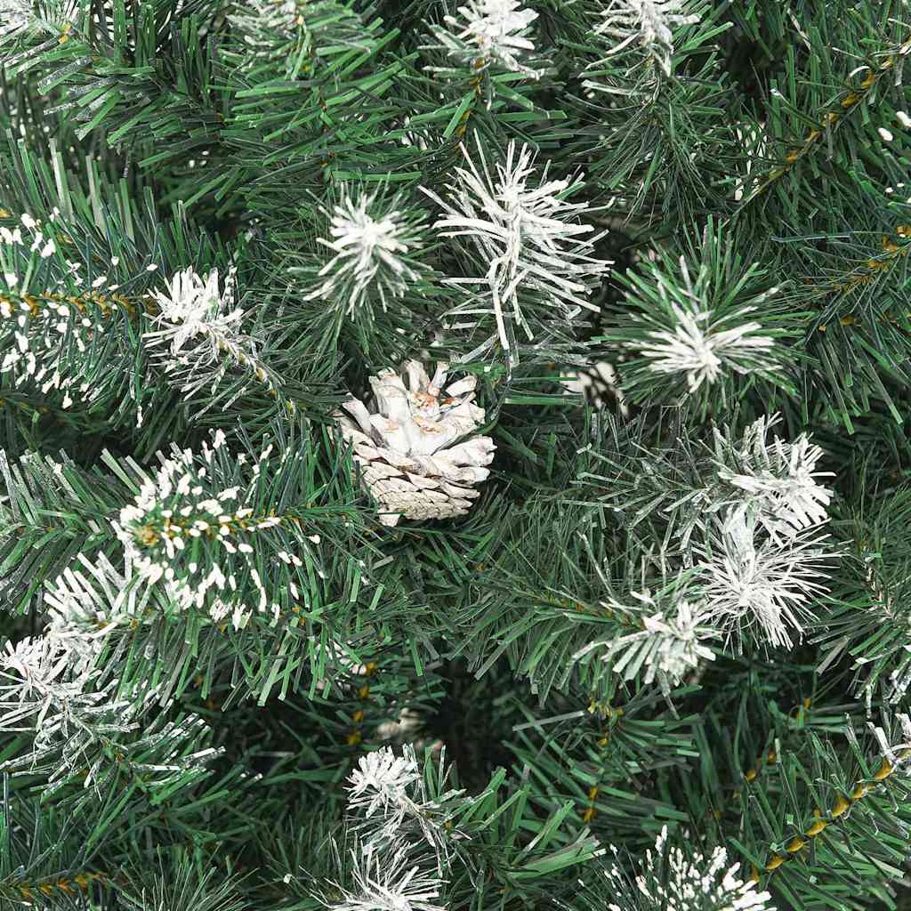 Künstlicher Weihnachtsbaum mit 300 LEDs mit Ständer Grün 210 cm