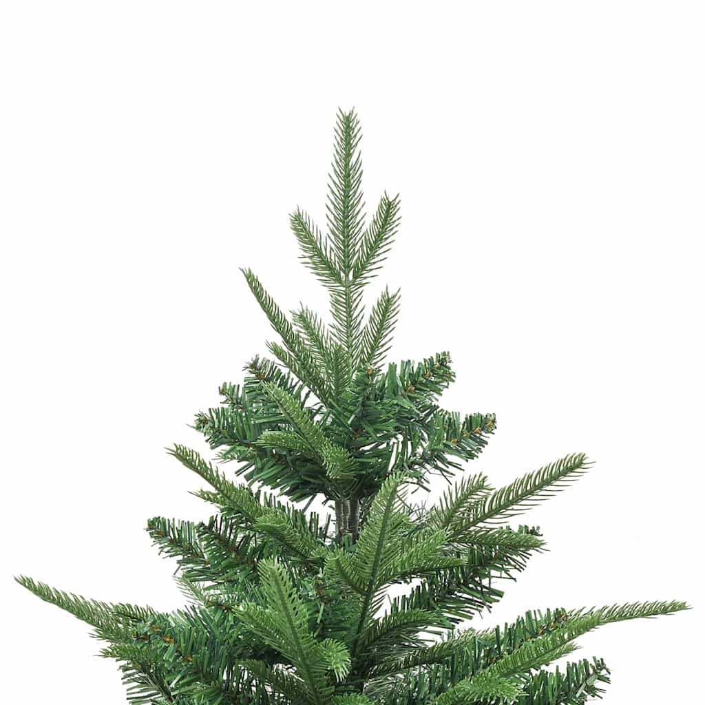 Künstlicher vorbeleuchteter Weihnachtsbaum mit Kugelset Grün