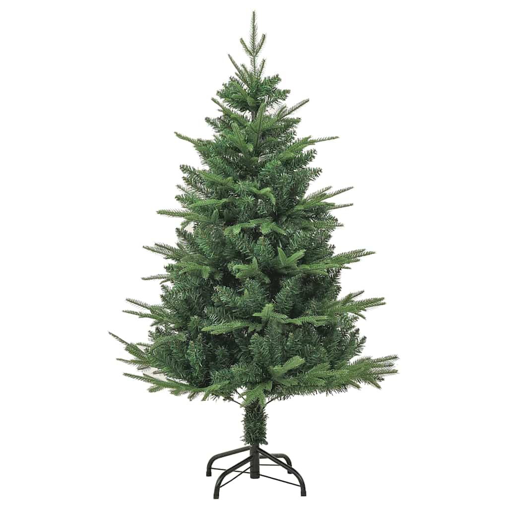 Künstlicher vorbeleuchteter Weihnachtsbaum mit Kugelset Grün