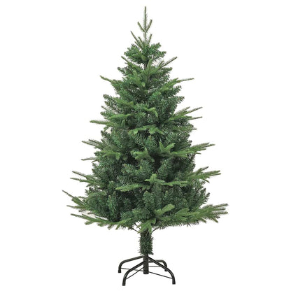 Künstlicher vorbeleuchteter Weihnachtsbaum mit Kugelset Grün