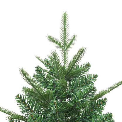 Künstlicher vorbeleuchteter Weihnachtsbaum mit Kugelset Grün