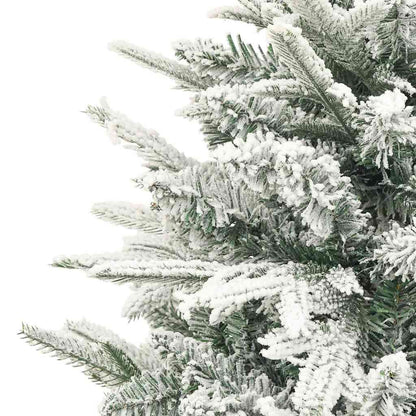 Künstlicher vorbeleuchteter Weihnachtsbaum mit Kugelset Grün