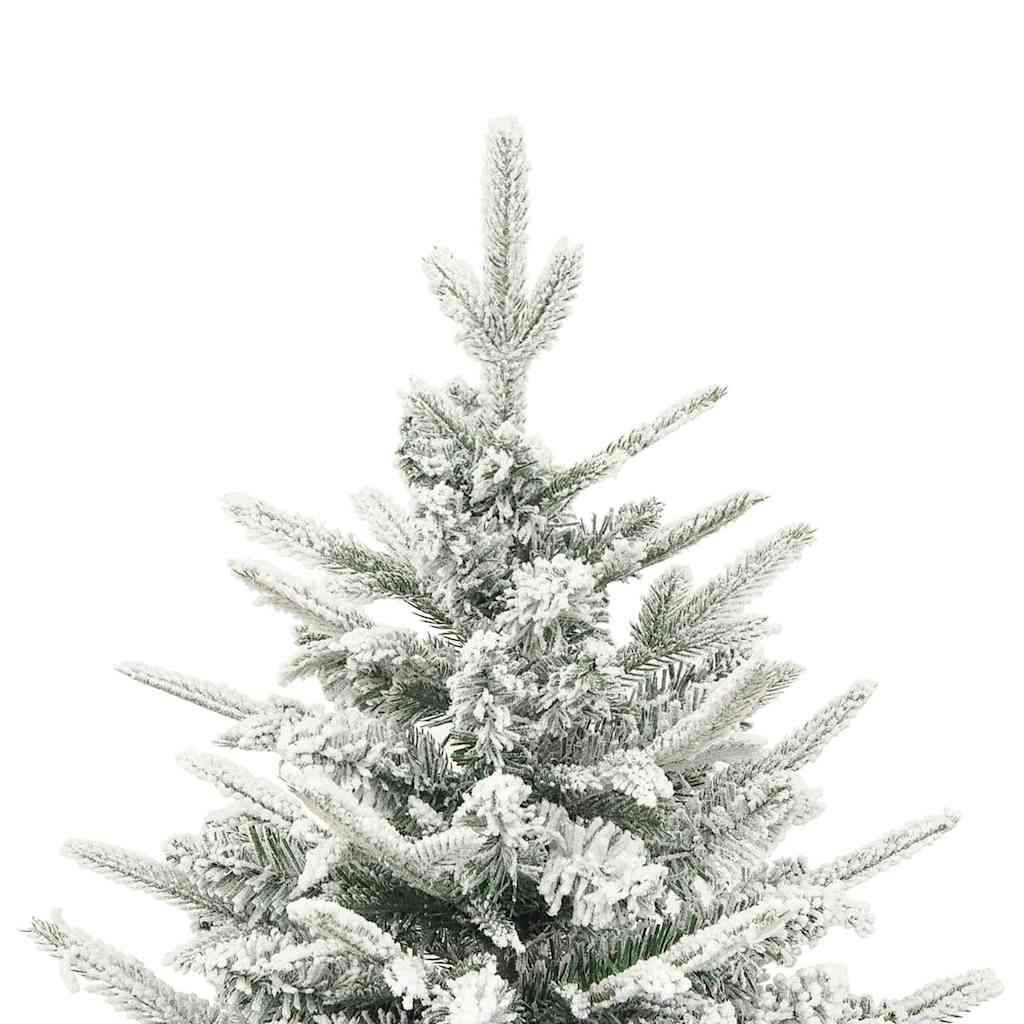 Künstlicher vorbeleuchteter Weihnachtsbaum mit Kugelset Grün