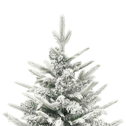 Künstlicher vorbeleuchteter Weihnachtsbaum mit Kugelset Grün