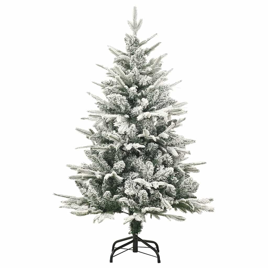 Künstlicher vorbeleuchteter Weihnachtsbaum mit Kugelset Grün