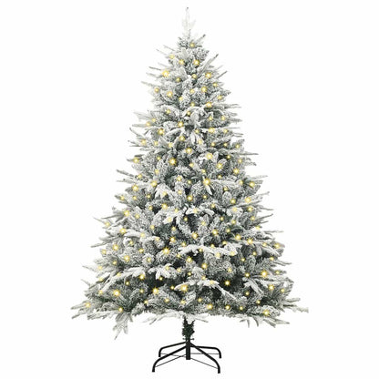 Künstlicher vorbeleuchteter Weihnachtsbaum Grün 180 cm