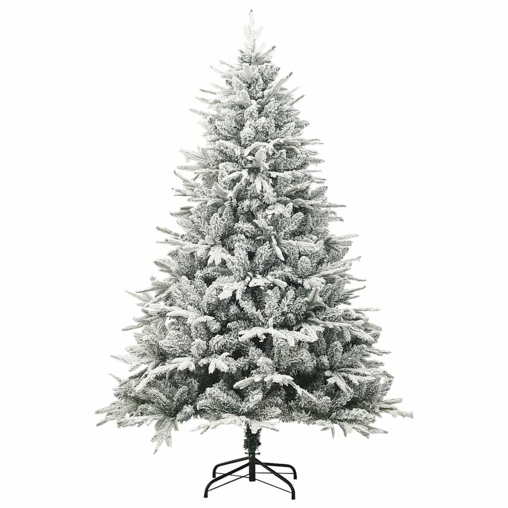 Künstlicher vorbeleuchteter Weihnachtsbaum Grün 180 cm