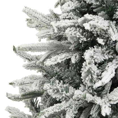 Künstlicher vorbeleuchteter Weihnachtsbaum mit Kugelset Grün